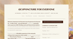Desktop Screenshot of acupunctureforeveryoneboise.com